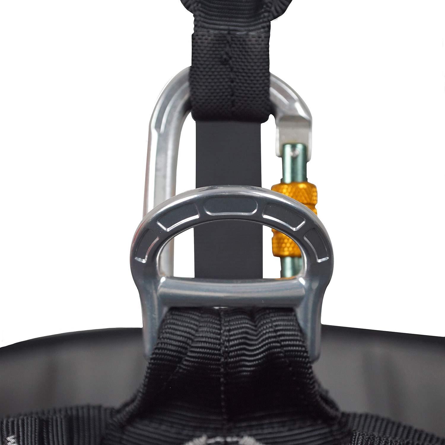 SOB Full Body Climbing Harness Can Be Inverted Thicken Widen Protect Waist Safety Harness Tree Work Rock Climbing Mountaineering Rescuing Work at Height - Image 6