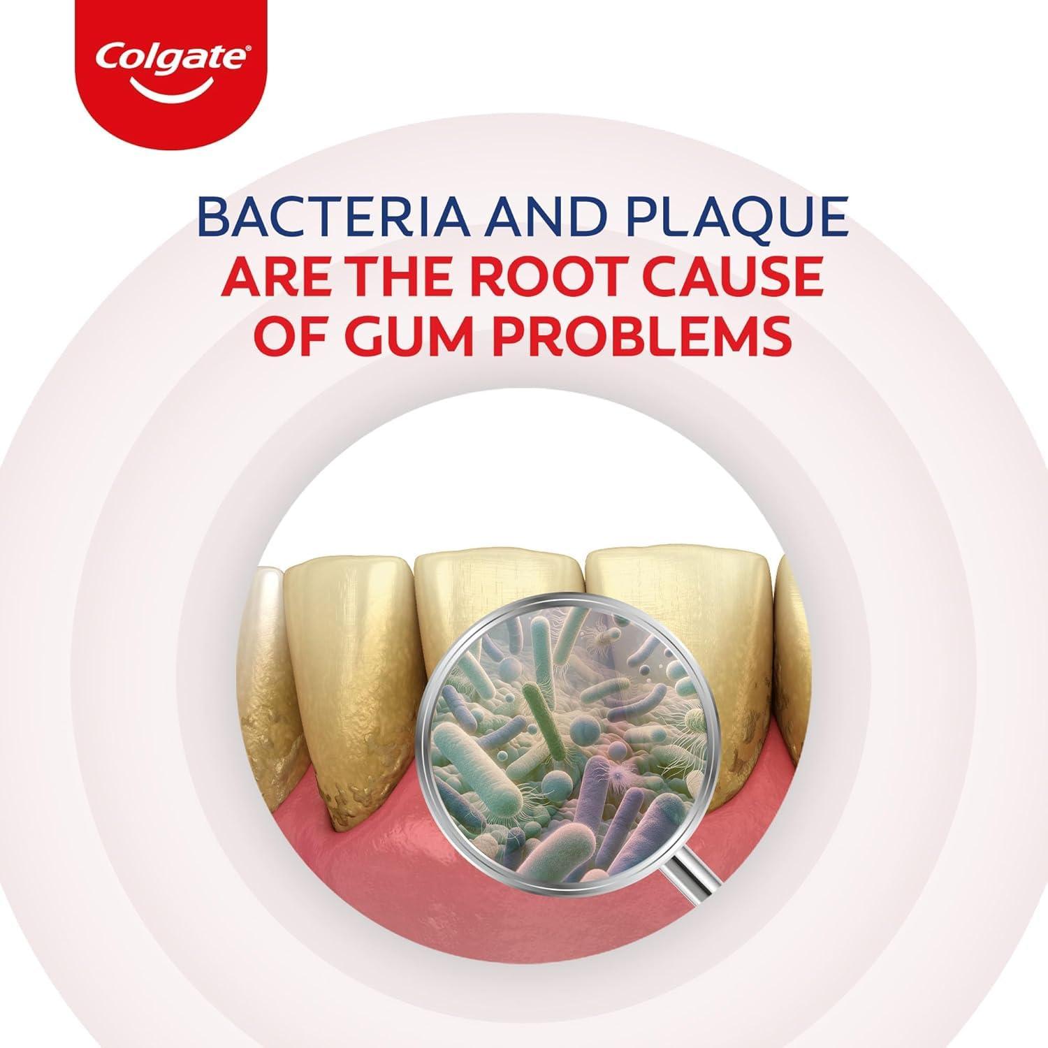 Colgate Gum Protection PerioGard Toothpaste 90grm/3.2oz Helps Fight Plaque Dual Active Formula Helps to Keep Gums Healthy + Colgate Paper Bag Free - Image 8
