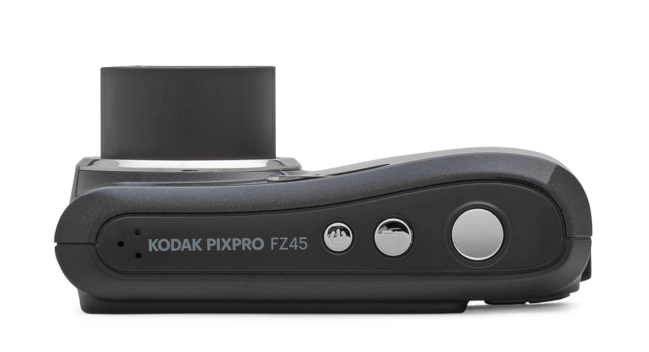 KODAK PIXPRO Friendly Zoom FZ45-BK 16MP Digital Camera with 4X Optical Zoom 27mm Wide Angle and 2.7" LCD Screen (Black) - Image 5