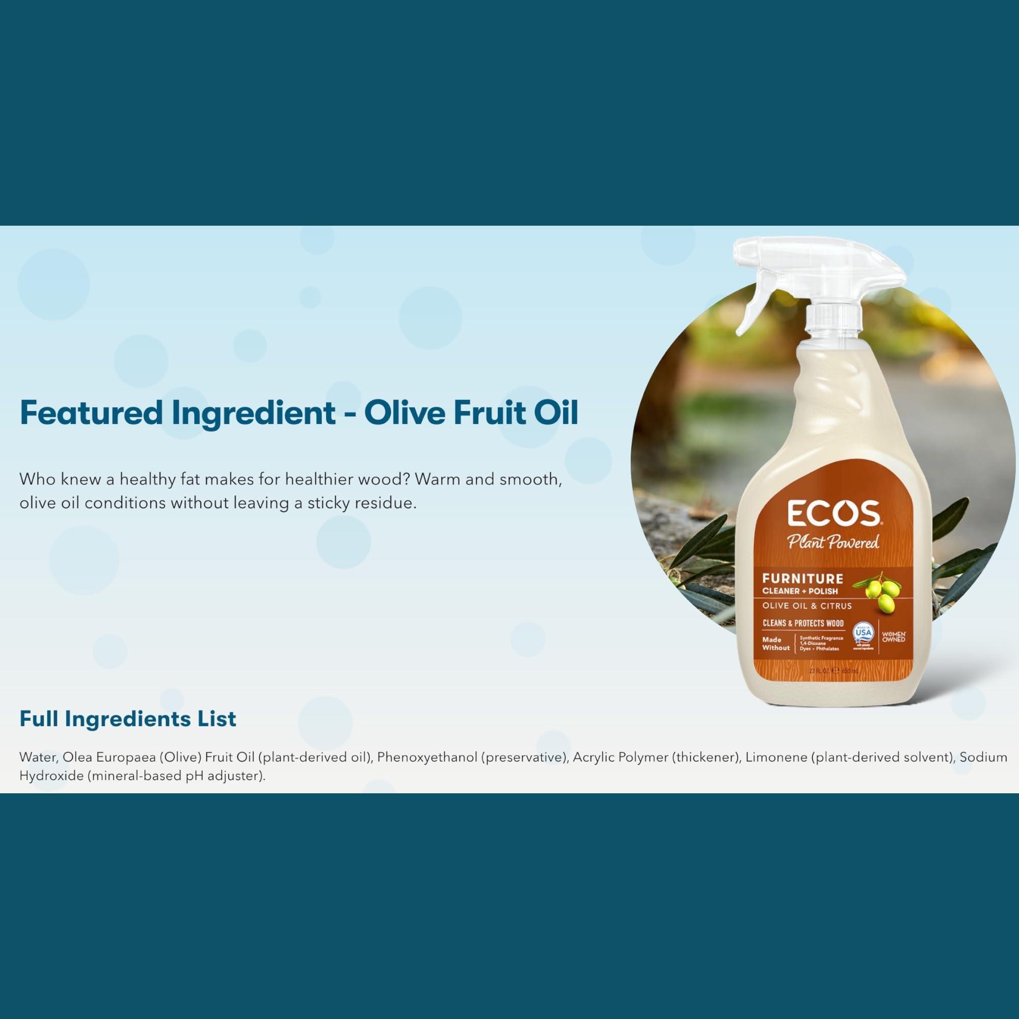 Earth Friendly Products Furniture Polish, 22 Oz - Image 4