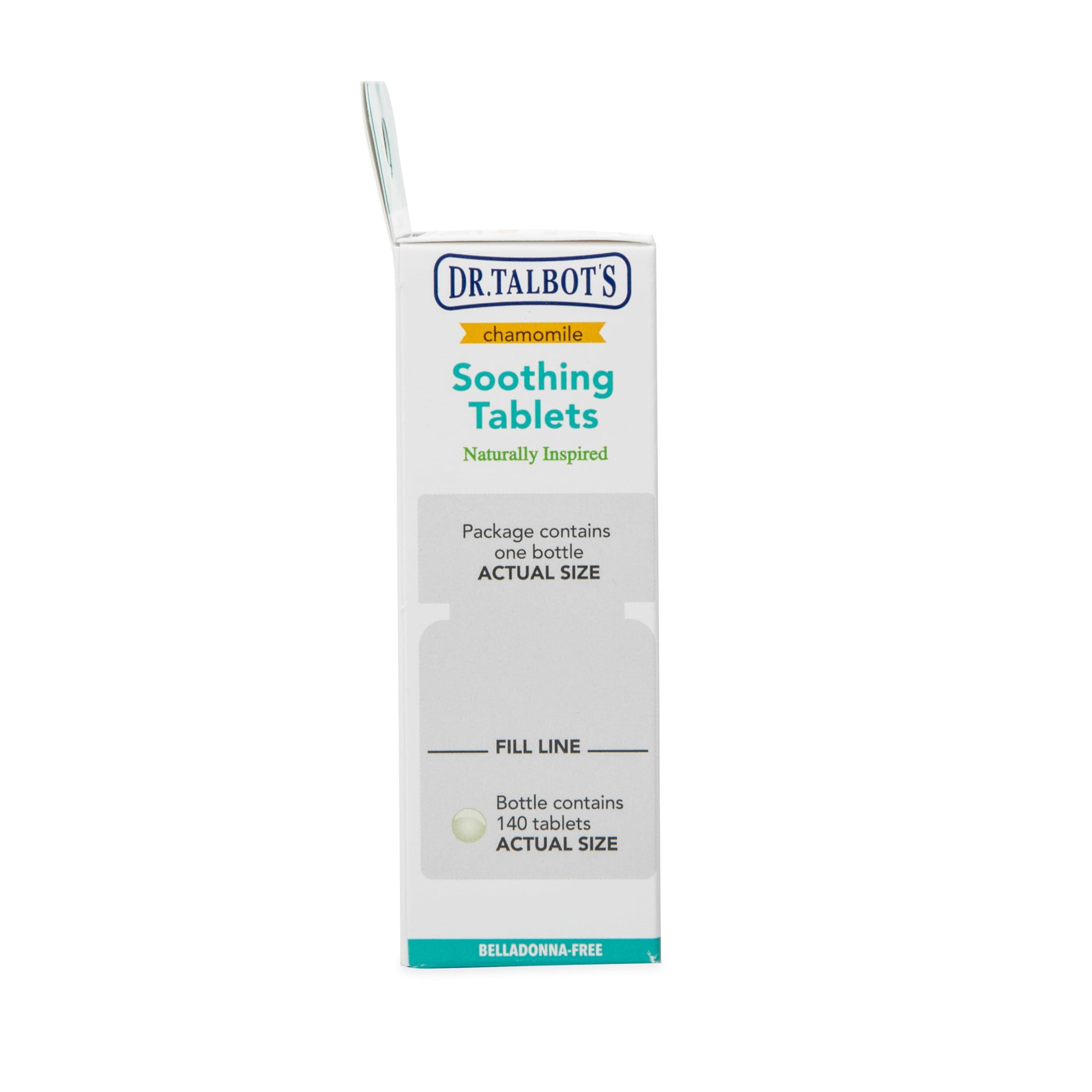 Dr. Talbot's Chamomile Soothing Tablets, Quick Dissolve, 140 Count - Image 9