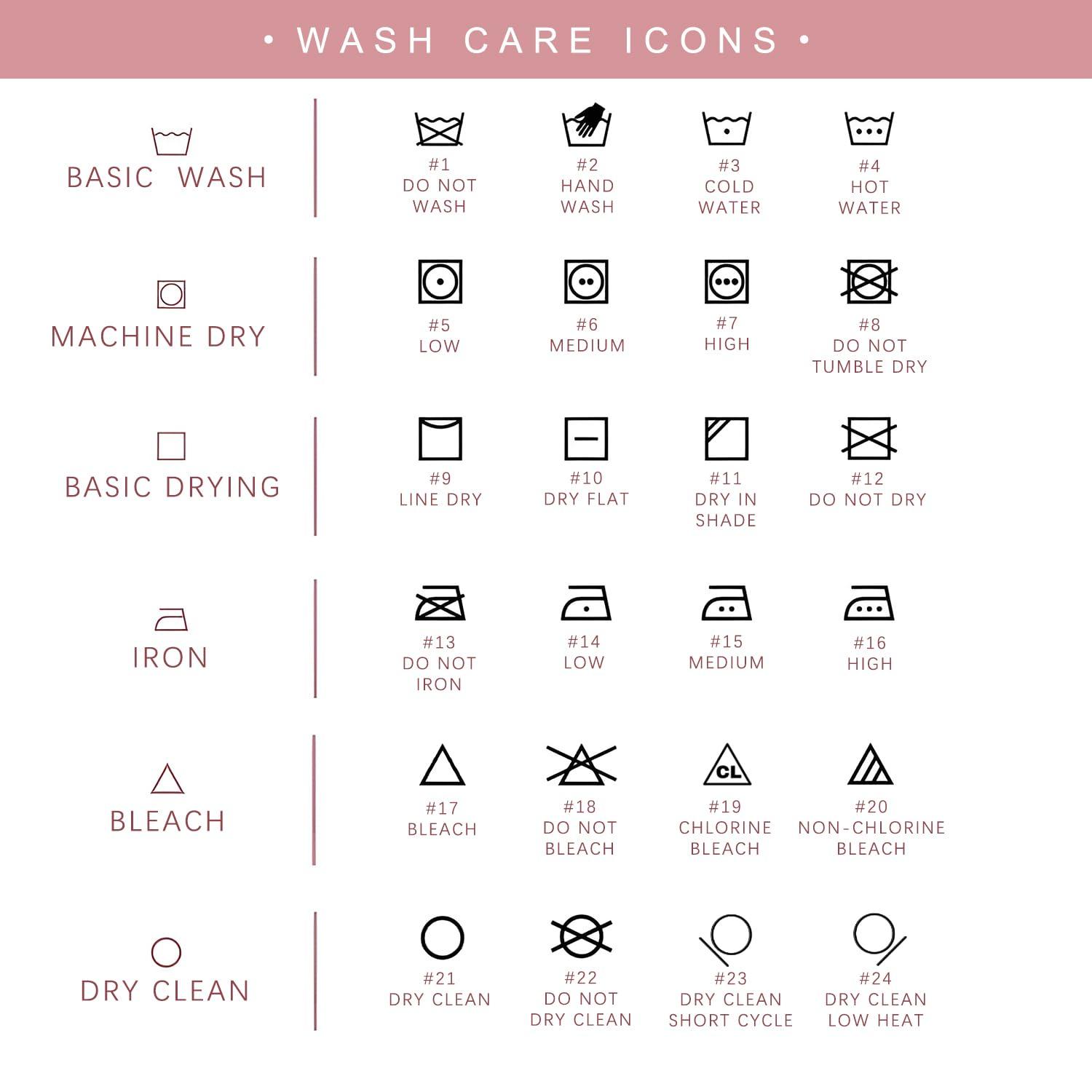 Lsoiapk 50Pcs Custom Clothing Care Labels, Personalized Washing Care Instructions Satin Fabric Tags, Machine Wash Cold Sewing Labels for Garment, Quilt, Textiles (1.5"x3" (4x8cm)) - Image 6