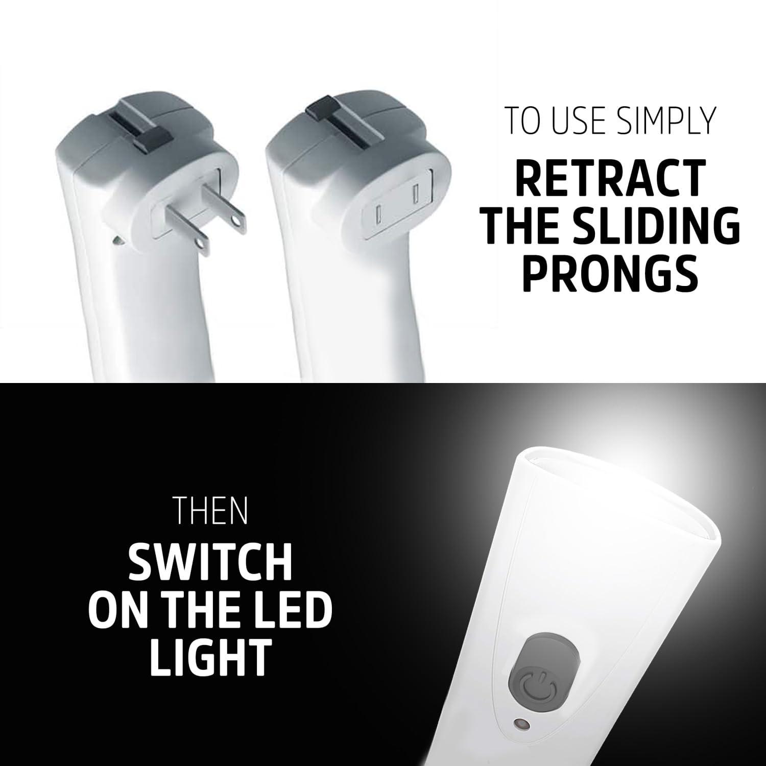 Energizer Weatheready Rechargeable Flashlights for Home, Pack of 3, Emergency Flashlight for Hurricane Supplies, Survival Kits, Power Outages, LED Flash Light with Convenient Plug-in Design - Image 4