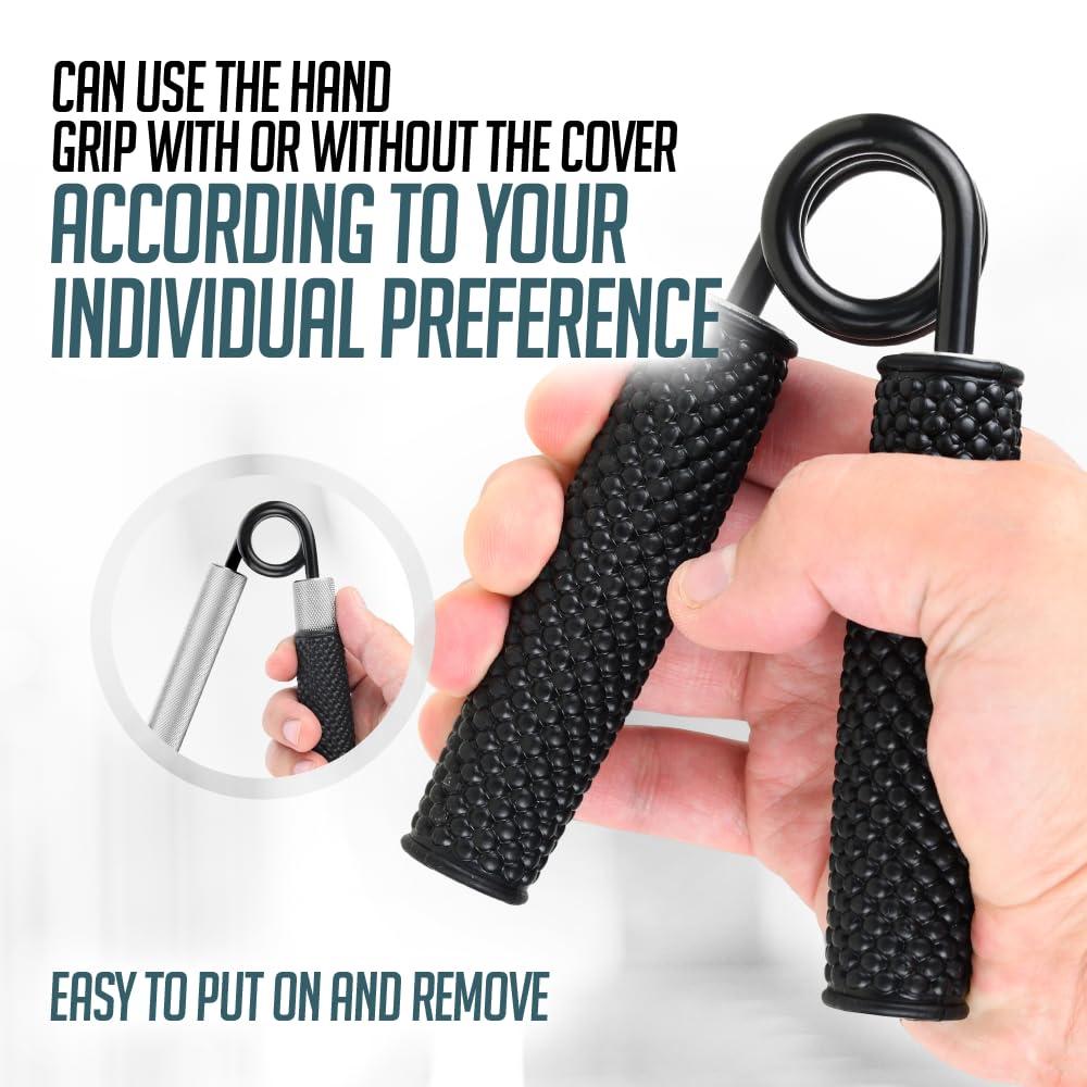 Logest Metal Hand Grip Strengthener 100LB-350LB No Slip Heavy-Duty Grip Strengthener with Gift Box, Great Wrist & Forearm Hand Exerciser, Home Gym, Hand Gripper Grip Strength Trainer - Image 4