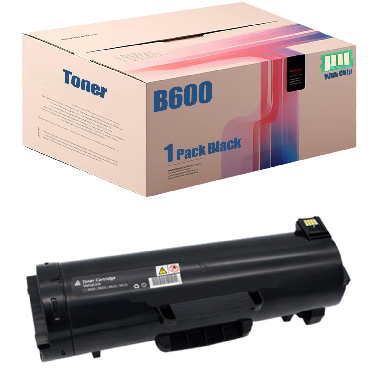 B600 106R03944 Toner Cartridges Compatible for Xerox VersaLink B600 B605 B610 B615 Printers, High Yield 46700 Pages (Black)