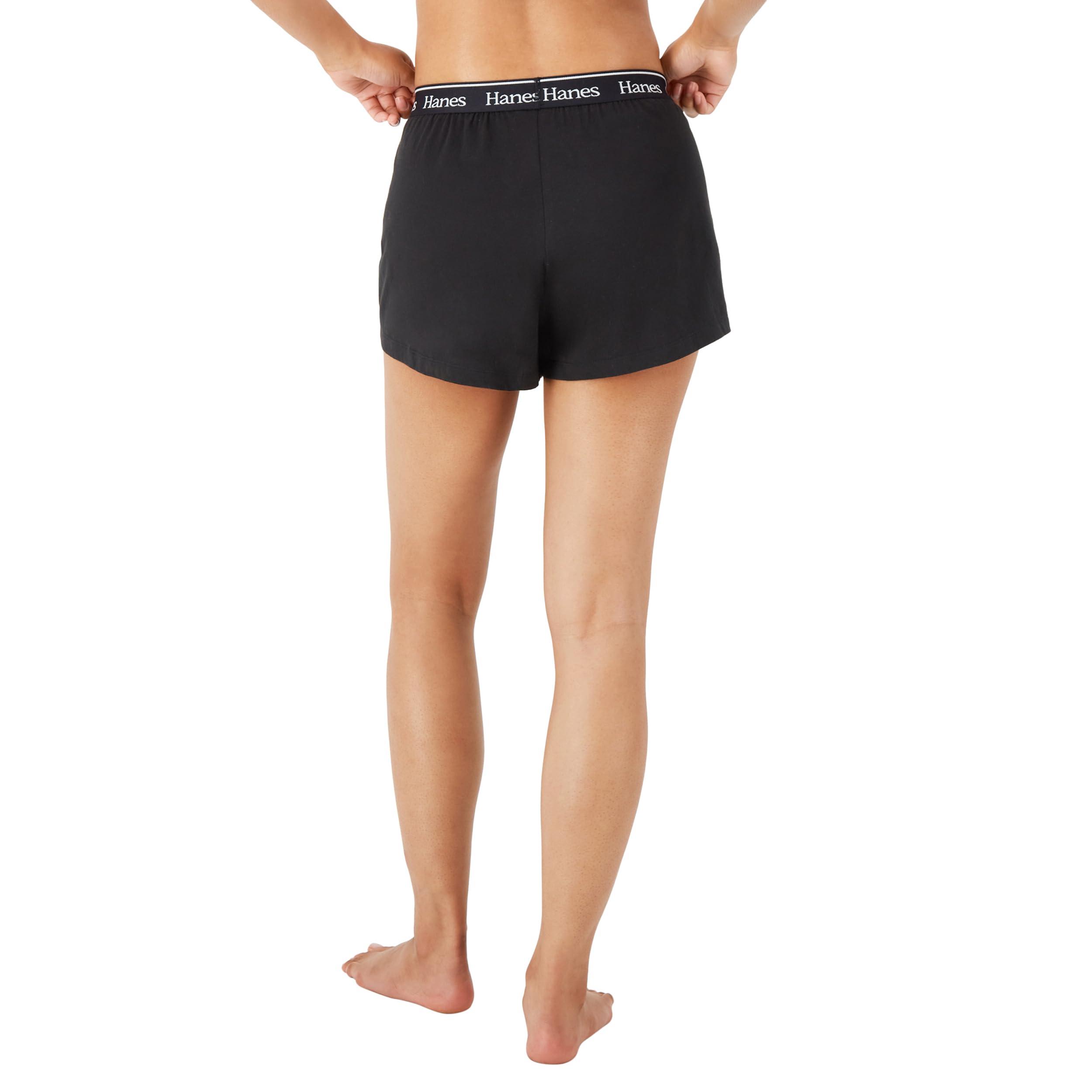 Hanes Women's Originals Comfywear Sleep Shorts (2 Pack) - Image 4