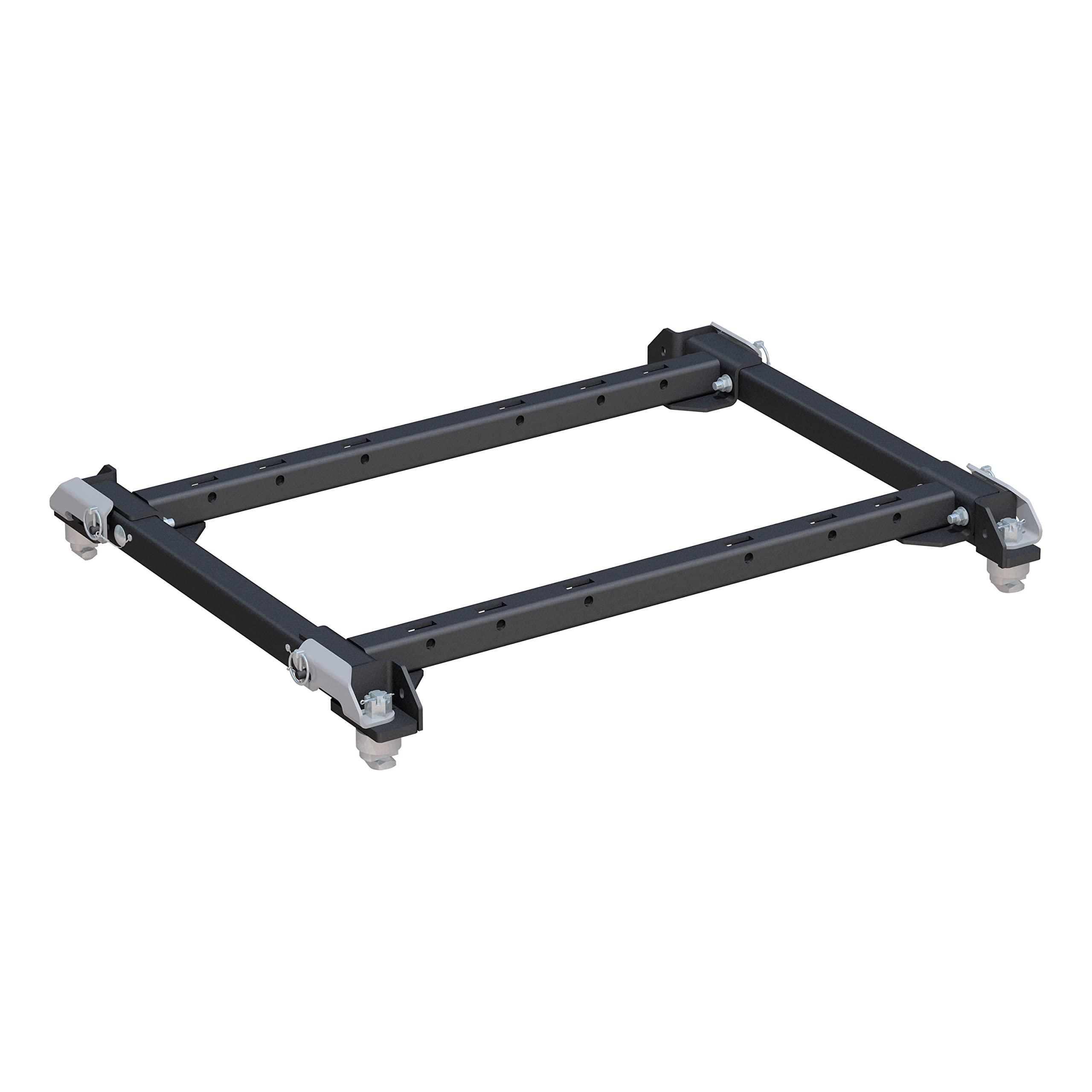 CURT 16042 Replacement Ram 2500, 3500 Puck System 5th Wheel Adapter with Standard Rails, 25,000 lbs