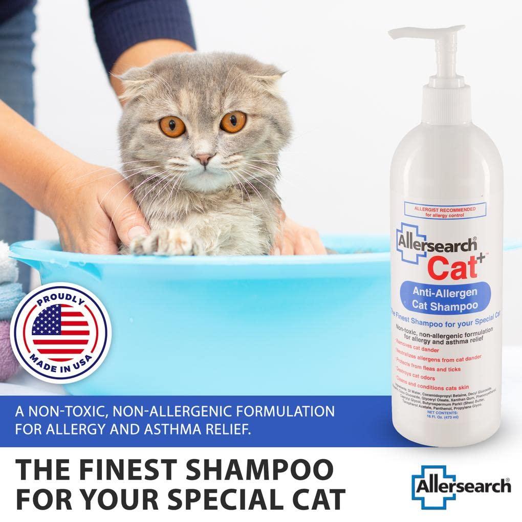 Allersearch Cat+ Anti-Allergen Cat Shampoo - Image 7