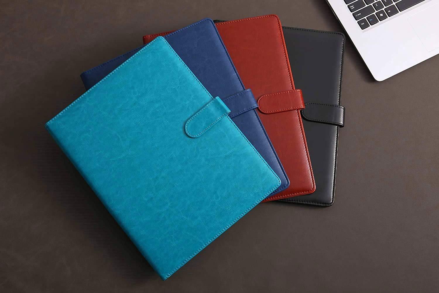 Padfolio Clipboard Folder Portfolio, Mymazn Faux Leather Storage Clipboard with Cover for Legal Pad Holder Letter Size A4 Writing Pad for Business School Office Conference Notepad Clip Boards (Black) - Image 7