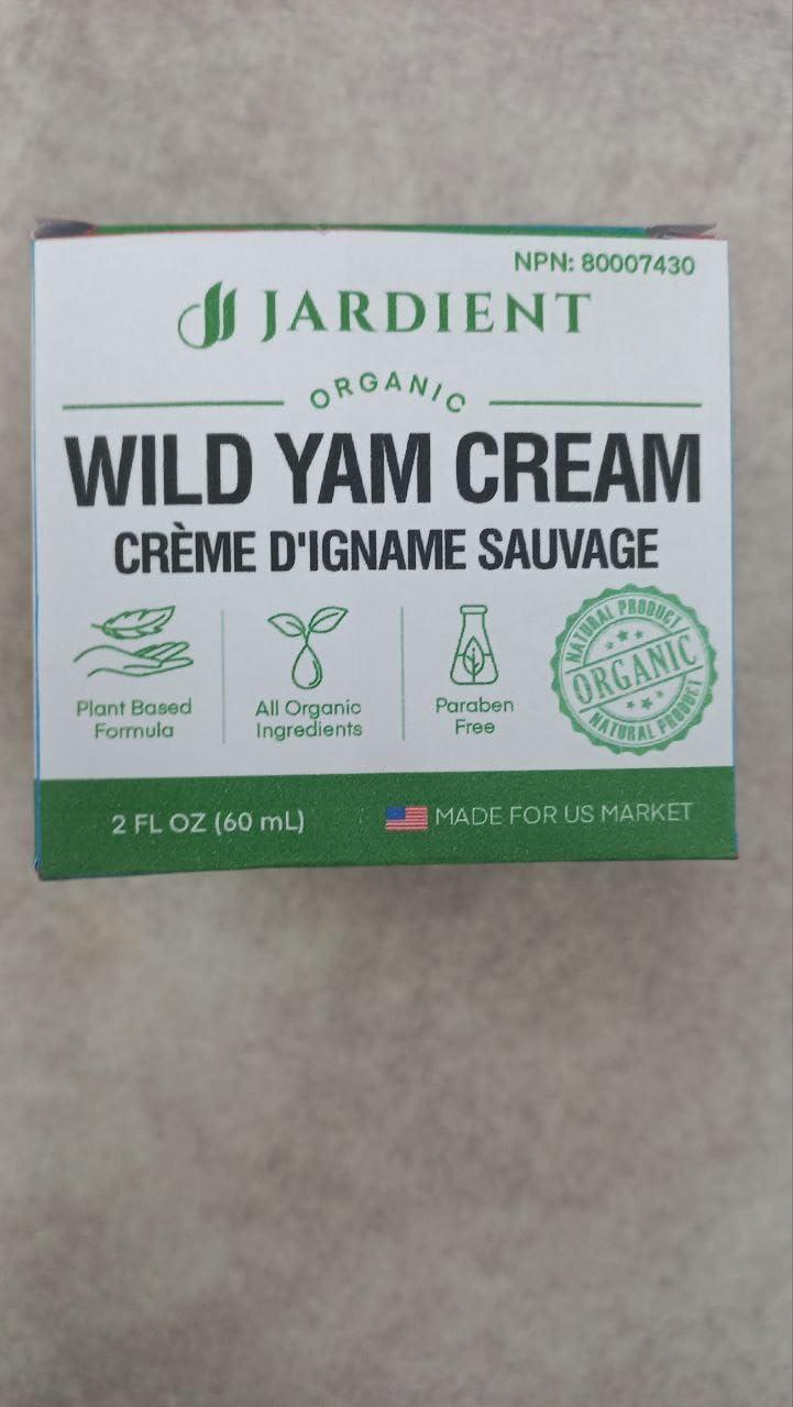 Jardient Wild Yam Cream Hormone Balance: Natural Organic Formula for Menopause Relief & Menstrual Support Like Hot Flashes Night Sweats -2 Oz - Image 3