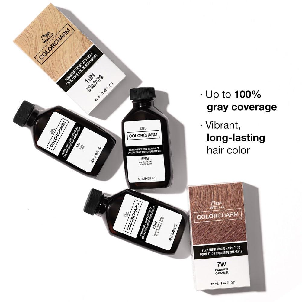 WELLA Color Charm Permanent Liquid Hair Color for Gray Coverage, Blonde - Image 4