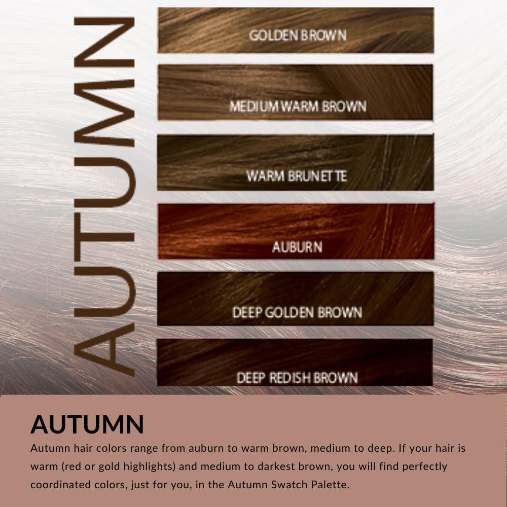 Autumn Color Fan by Color Me Beautiful, the leading authority on color analysis. Your Color Guide for clothing & accessories. The 48 very best colors for Autumns selected from millions of options - Image 5