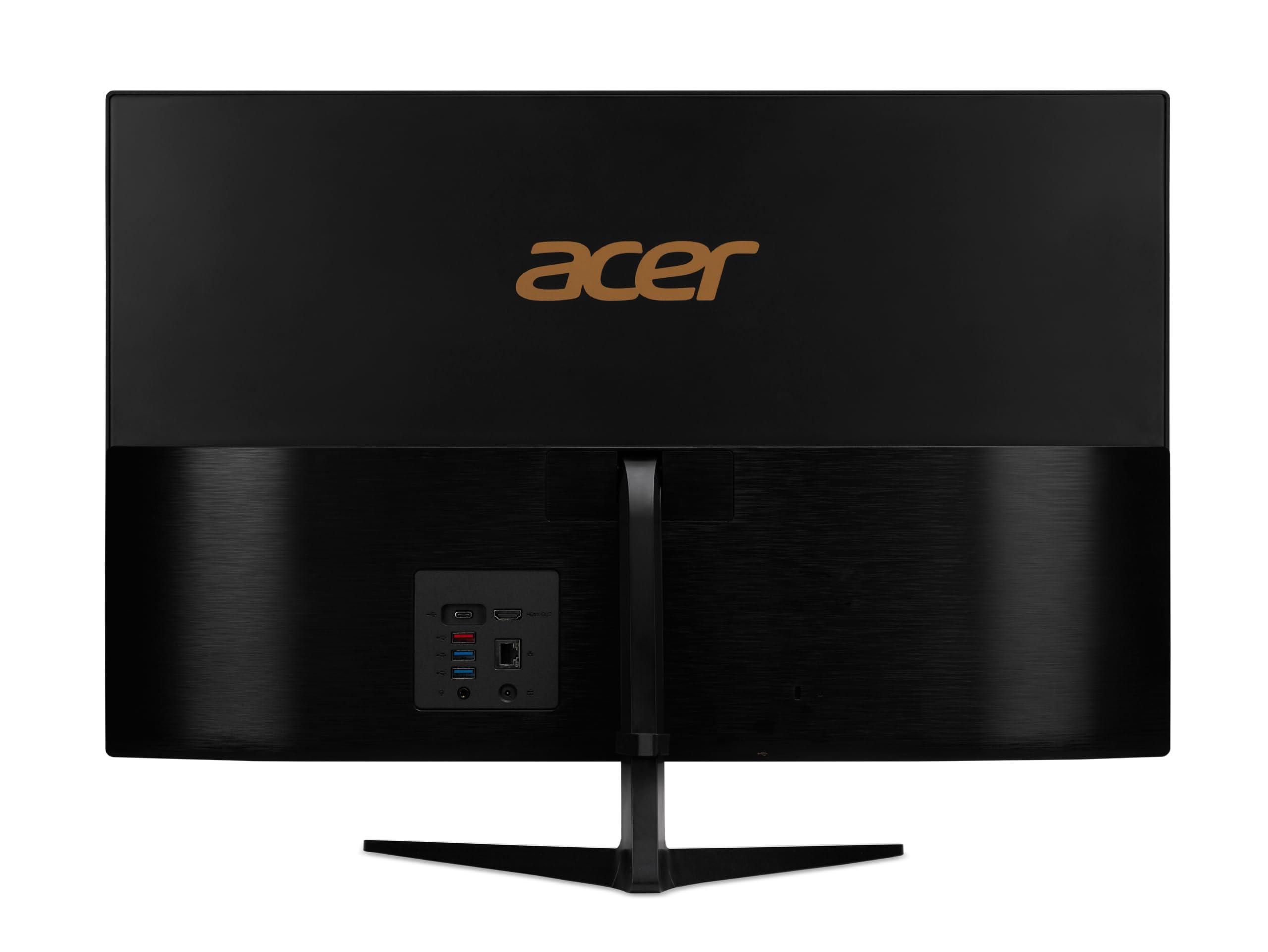 acer Aspire C27-1800-UR12 AIO Desktop | 27 Inch Full HD IPS Display | Intel Core i5-12450H | UHD Graphics | 16GB DDR4 | 1TB PCIe Gen 4 SSD | Wireless Wi-Fi 6E | Wireless Keyboard & Mouse - Image 13