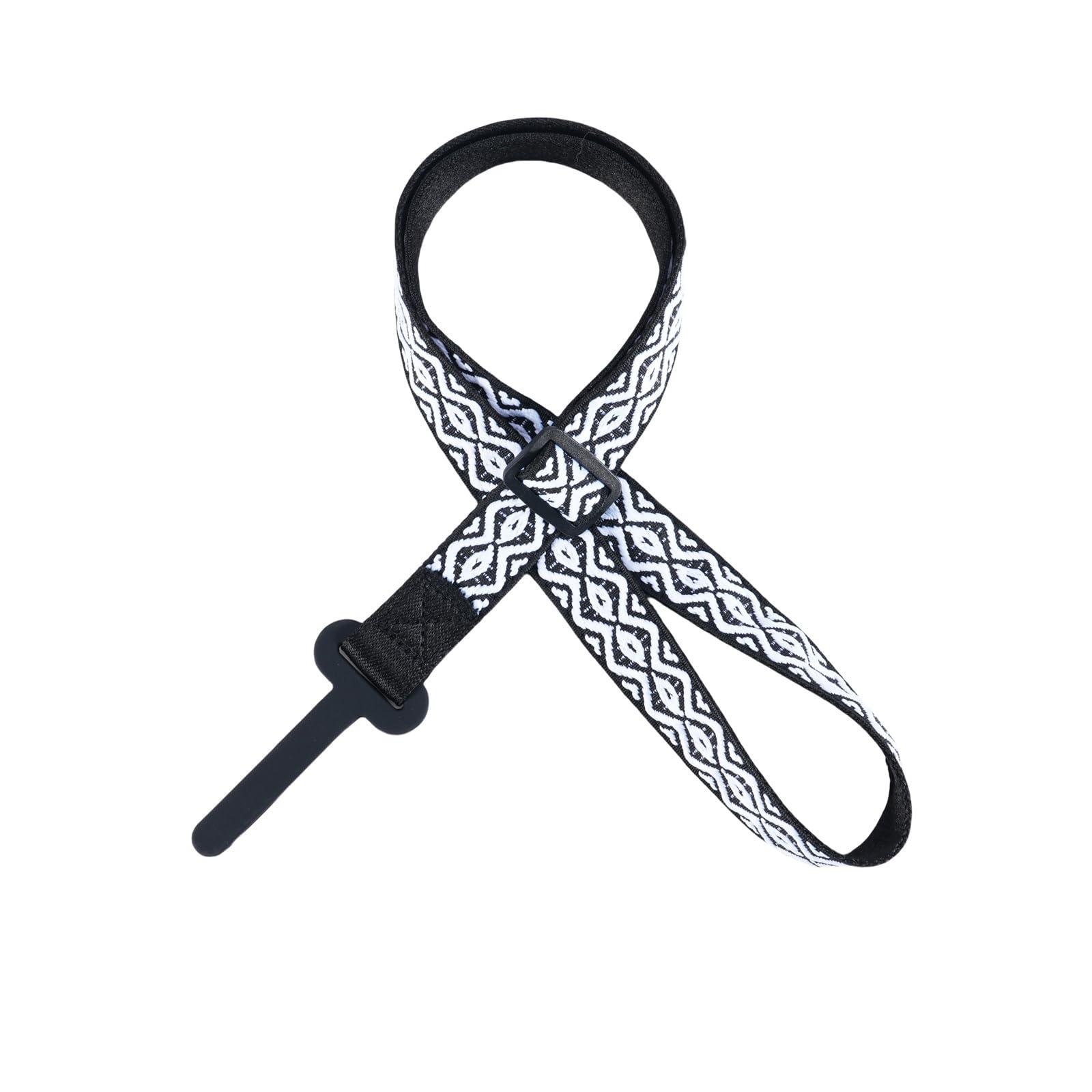 CLOUDMUSIC Ukulele Strap Clip On No Drill J Hook For Soprano Concert Tenor Baritone(Wave) - Image 5