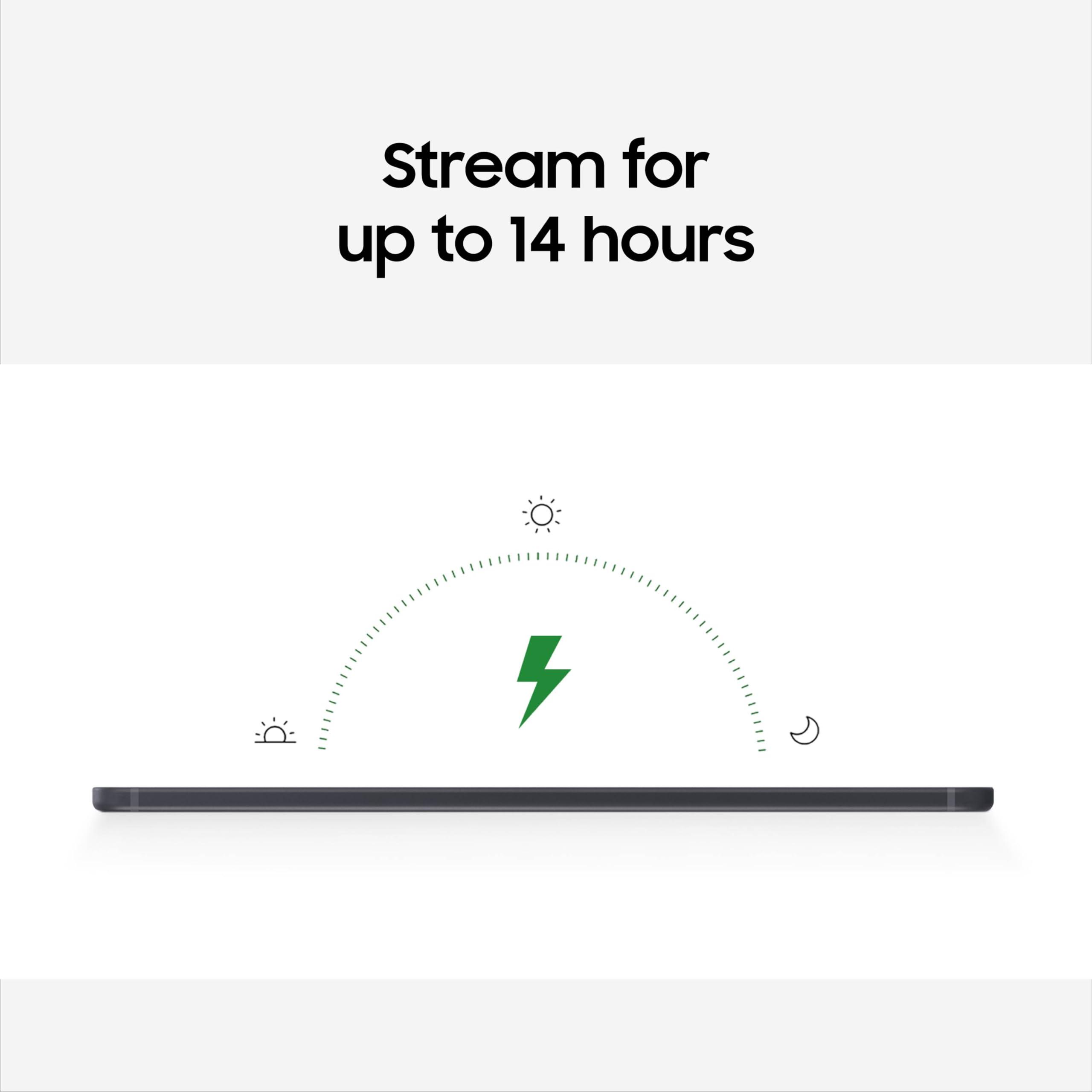 Samsung Galaxy Tab S6 Lite 10.4' 64GB WiFi Android Tablet, S Pen Included, Gaming Ready, Long Battery Life, Slim Metal Design, Expandable Storage, US Version, Oxford Gray, Amazon Exclusive (2024) - Image 6