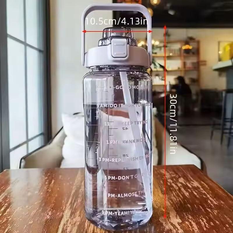 The Garrison Co. Half-Gallon Gym and Sports Water Bottle Jug (Purple)