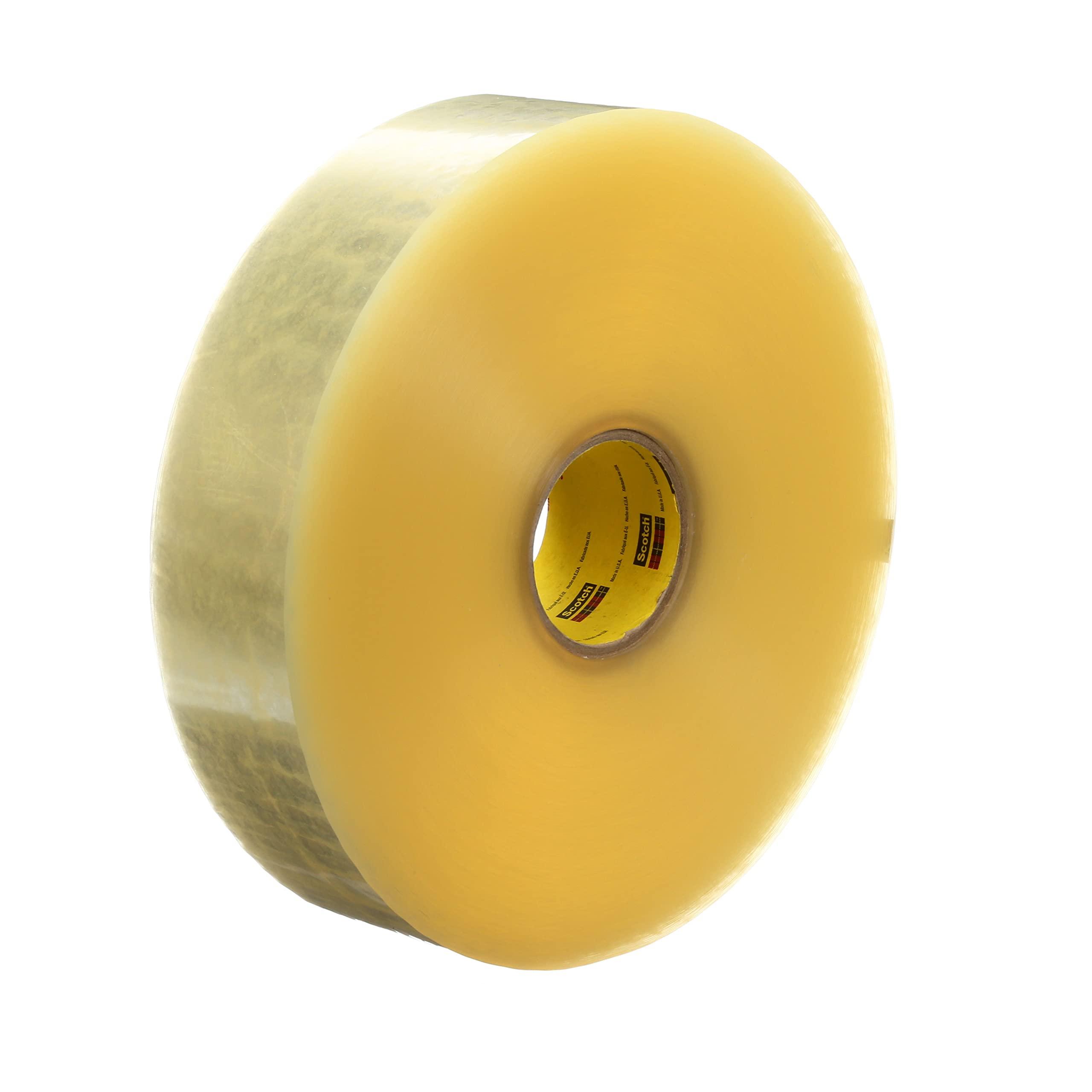 3M Scotch 72408-case 375 Box Sealing Tape, 48 mm x 914 m, Clear (Pack of 6) - Image 1