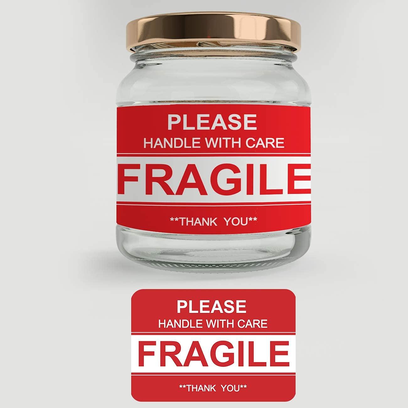Anylabel 2" x 3" Fragile Stickers for Shipping and Moving Please Handle with Care Fragile Thank You Do Not Drop, Warning Stickers Fragile Labels, Permanent Adhesive(500 Labels, 1 Roll) - Image 6