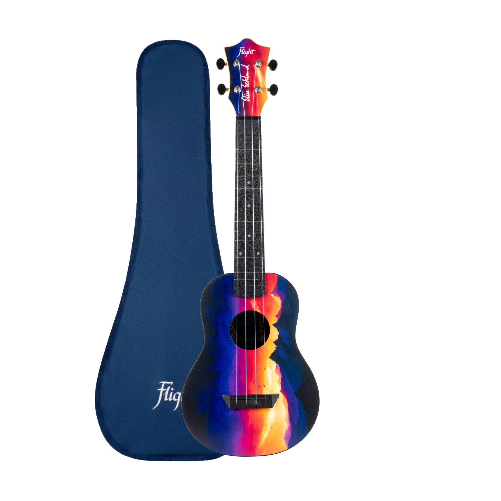 Flight Elise Ecklund Sunset Soprano 4-String Ukulele (TUS EE)