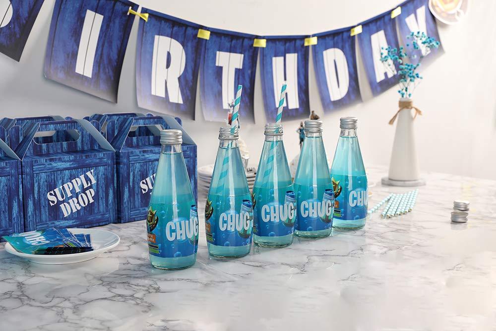 SUYEPER Game Party Supplies Bottle Labels for Birthday Party Game Birthday Party Decorations (24 Count) - Image 2