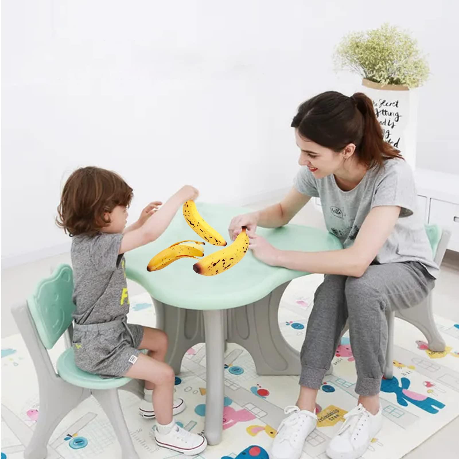 funnysquee Banana Squishies Stress Relief Soft Scented Simulation Bananas Fruit Squeeze Toys Cute Birthday Gift Novelty Toy for Kids (Yellow Banana) - Image 7
