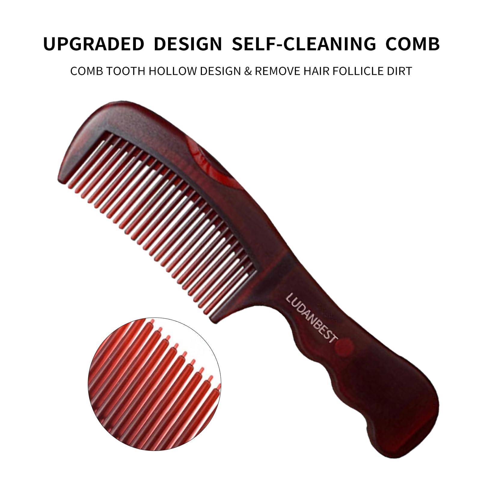 The fifth generation The revolutionary design of dandruff combs, and beauty combs, with healthier scalp and better hair quality, removes dandruff and dirt for women and me - Image 3