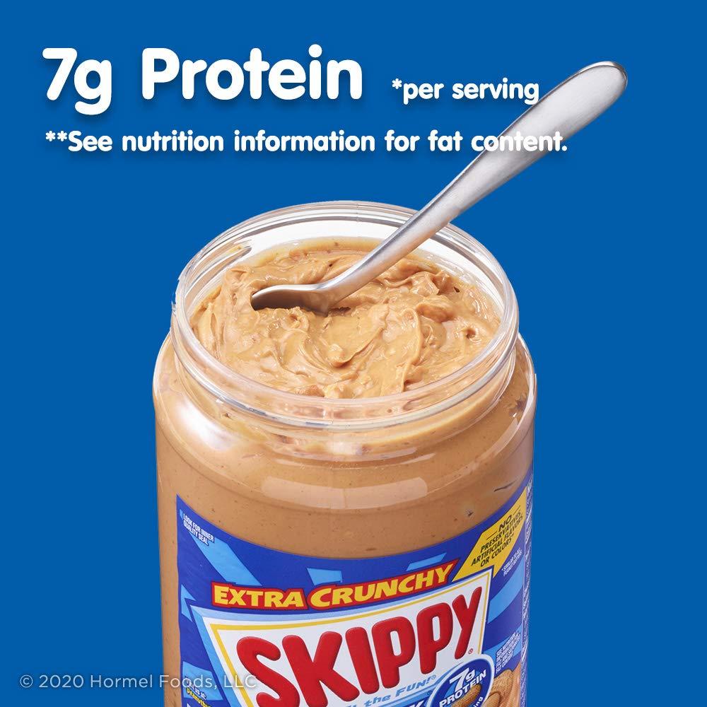 SKIPPY Peanut Butter, Super Chunky, 40 Ounce Twin Pack - Image 4