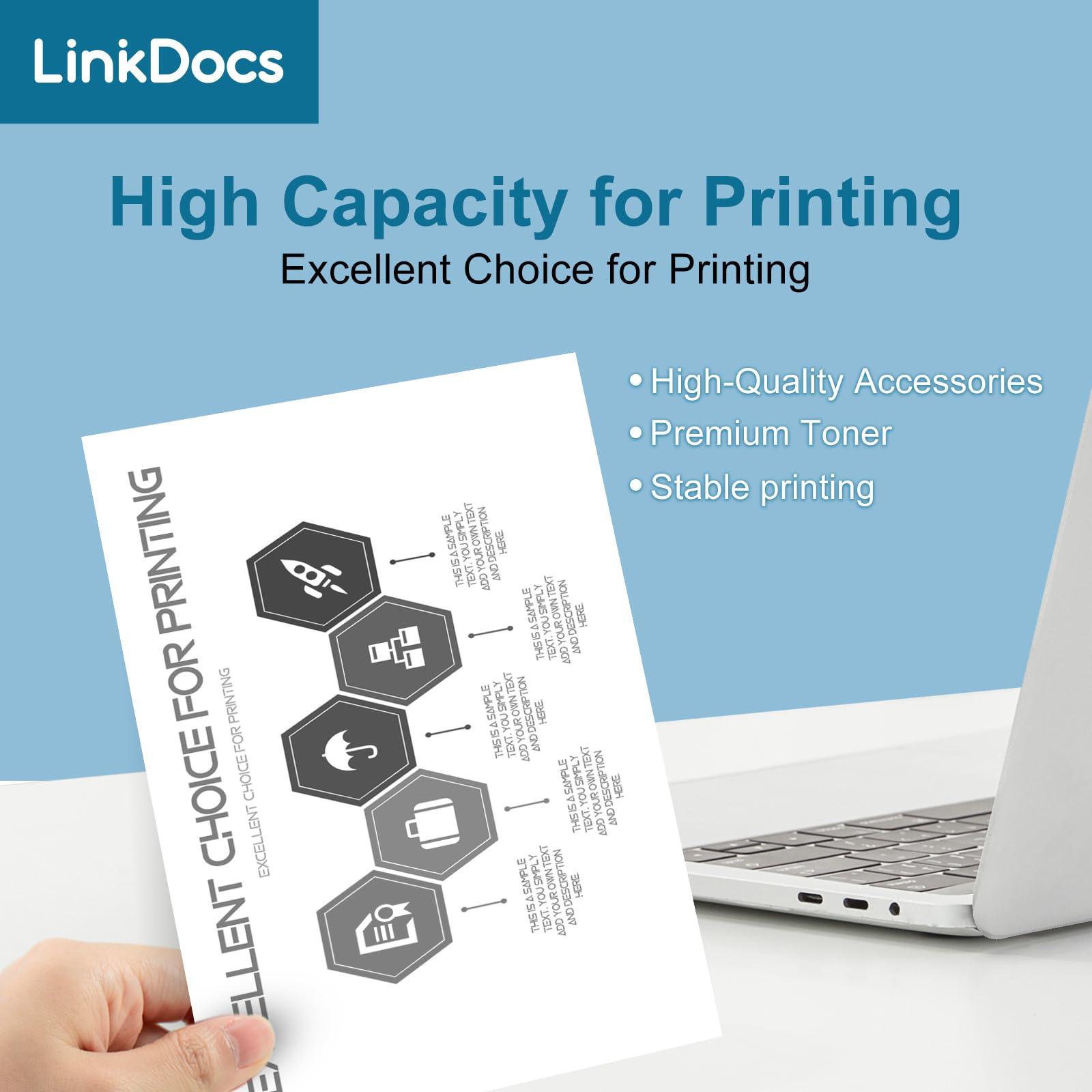 LinkDocs B600 B600H 106R03940 High Yield Toner Cartridge Replacement for Xerox 106R03940 106R03942 106R03944 Toner Used with Xerox Versalink B600 B605 B610 B615 Series Printer 10300 Pages - Image 4