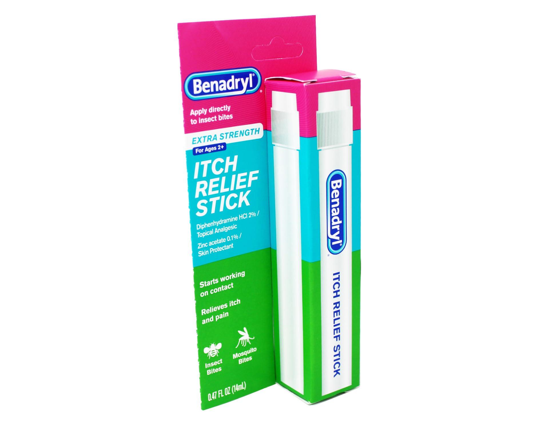 Benadryl Itch Relief Stick, 0.47 oz - Image 4