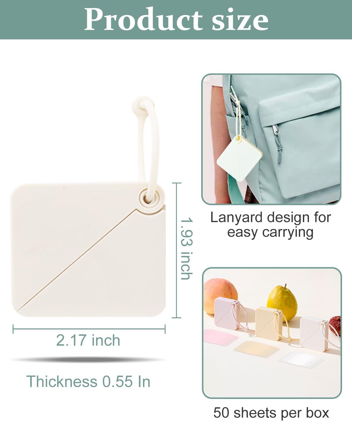 Yukdanzly 3 Boxes (150 Sheets) Hand Soap Sheets for Camping Essentials, Disposable Portable Foaming Bath Slice Sheet for Travel Outdoor Hiking - Image 5