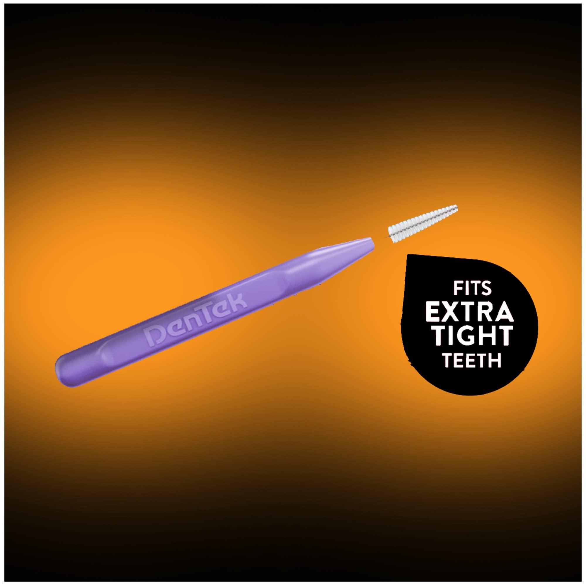 DenTek Slim Brush Advanced Clean Interdental Cleaners, Extra Tight, 32 Count - Image 4