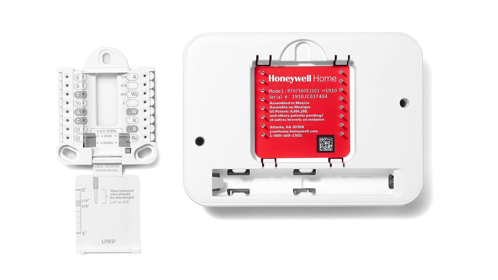 Honeywell Home RTH7560E 7-Day Flexible Programmable Thermostat-Extra-Large Backlit Display, White - Image 10