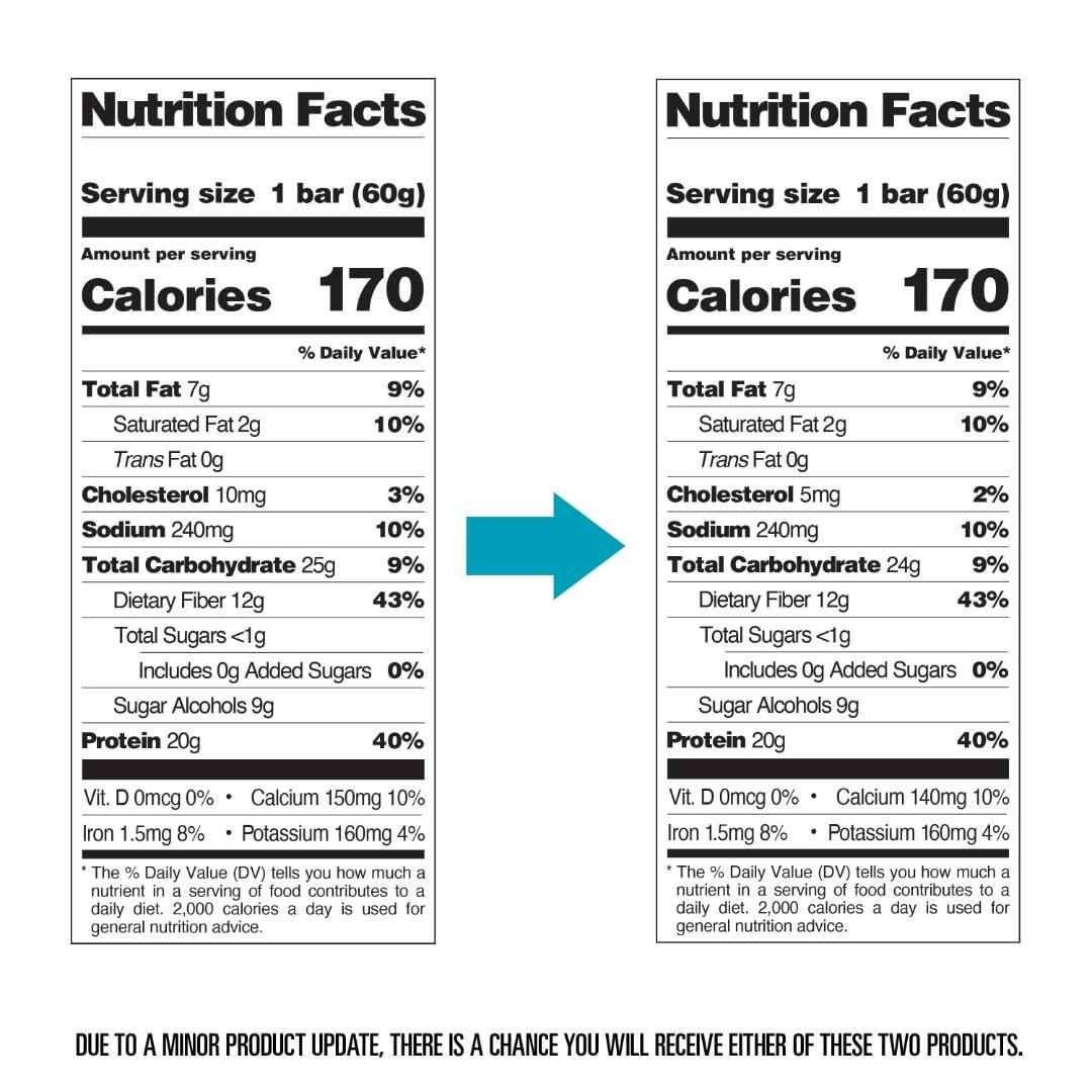 Quest Nutrition Double Chocolate Chunk Protein Bars, 20g Protein Bars, 1g Sugar, 4g Net Carb, Gluten Free, Keto Friendly, 12 Count - Image 2