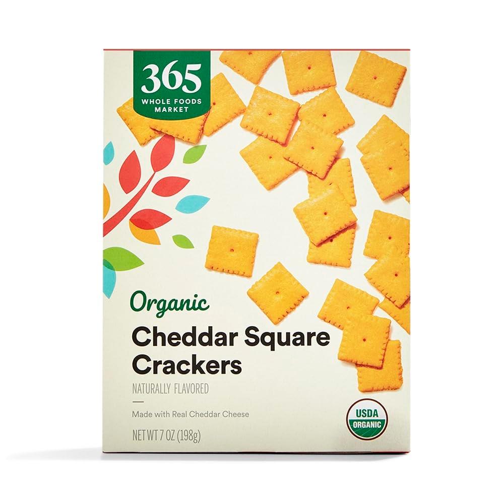 365 by Whole Foods Market, Organic Cheddar Squares, 7 OZ