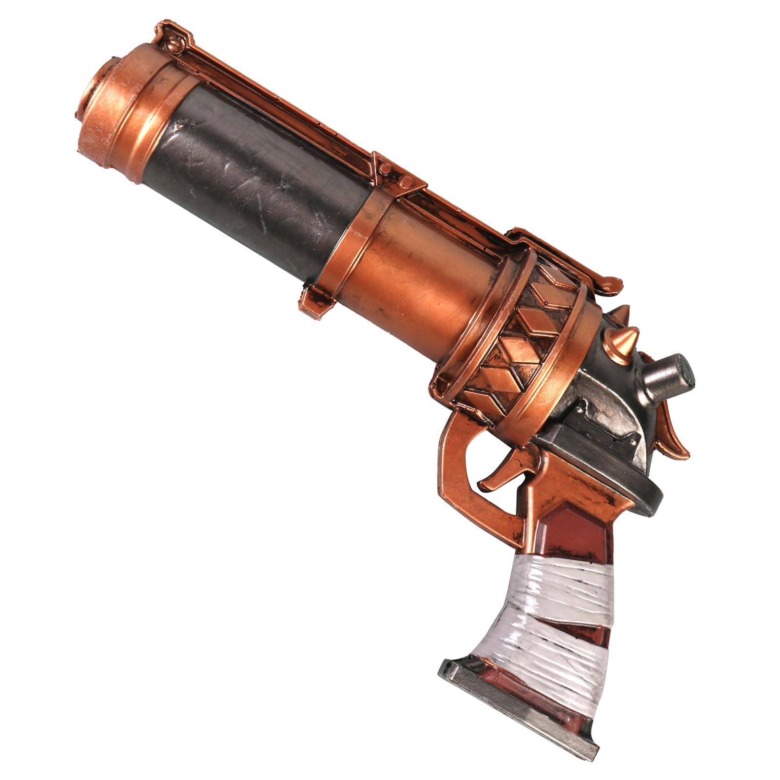HOTTERCOS 12" Jin-x Steampunk Foam Weapons Cosplay Costume Accessories Props Replica Halloween Party - Image 5
