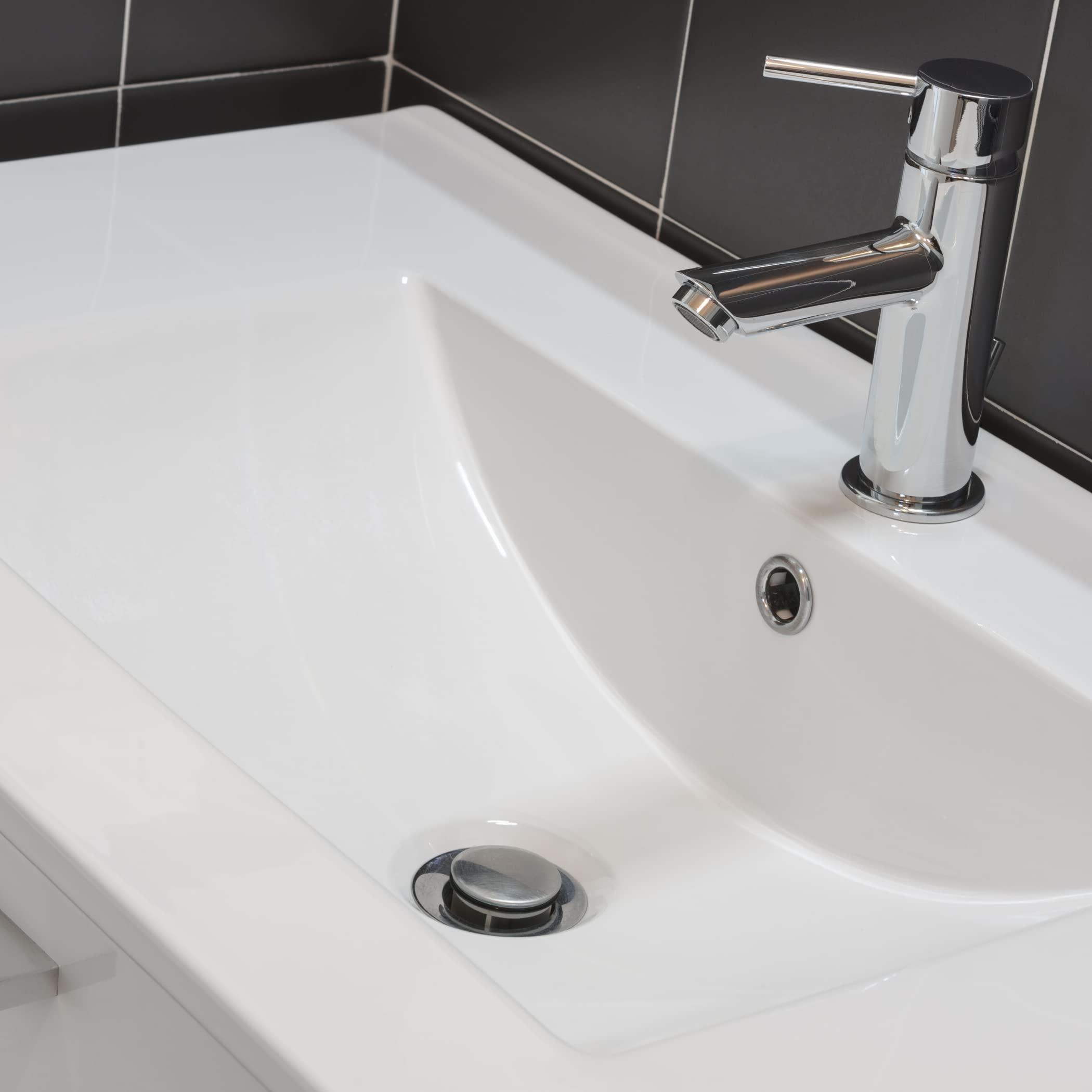 Bathroom Sink Pop-up Stopper Replacement for Lavatory Pop-up Drain Assembly, Chrome, 11041 - Image 7