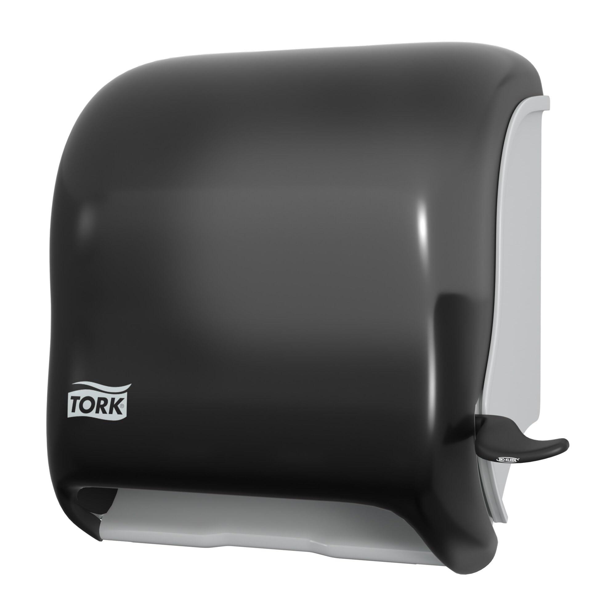 Tork Paper Hand Towel Roll Lever Dispenser Smoke H21, High-Capacity, 83TR - Image 2