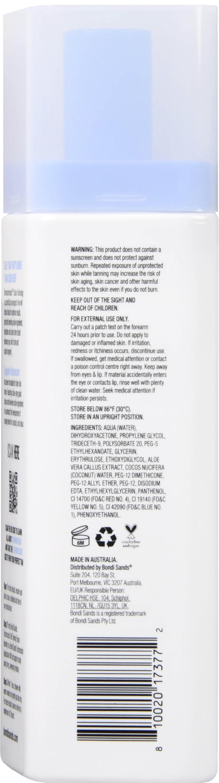Bondi Sands Technocolor 1 Hour Express Self Tanning Foam, Innovative Formula, Hydrates for Natural Enhanced Skin Results, Available in 4 Shades - Image 2