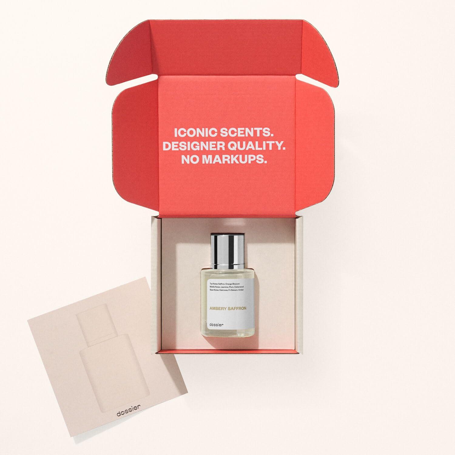 Dossier - Ambery Saffron 1.7 Fl Oz (50ml) - Eau de Parfum - Inspired by B.accarat R.ouge 540 - Vegan, Unisex Perfume Spray - Image 5