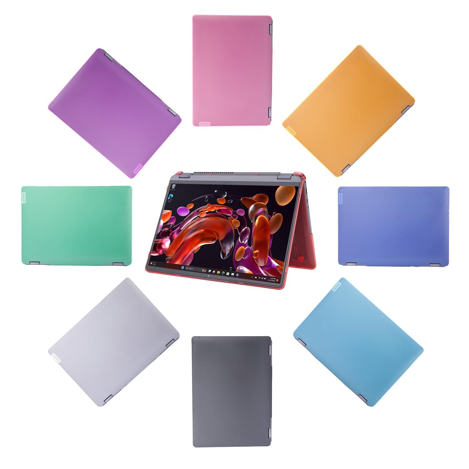 mCover Hard Case Only Compatible for 2022-2024 14" Lenovo IdeaPad Flex 5 Windows 14ALC7 / 14IAU7 / 14ABR8 / 14IRU8 Series Convertible Laptop Computers (NOT Fitting Other Models) -Black - Image 7