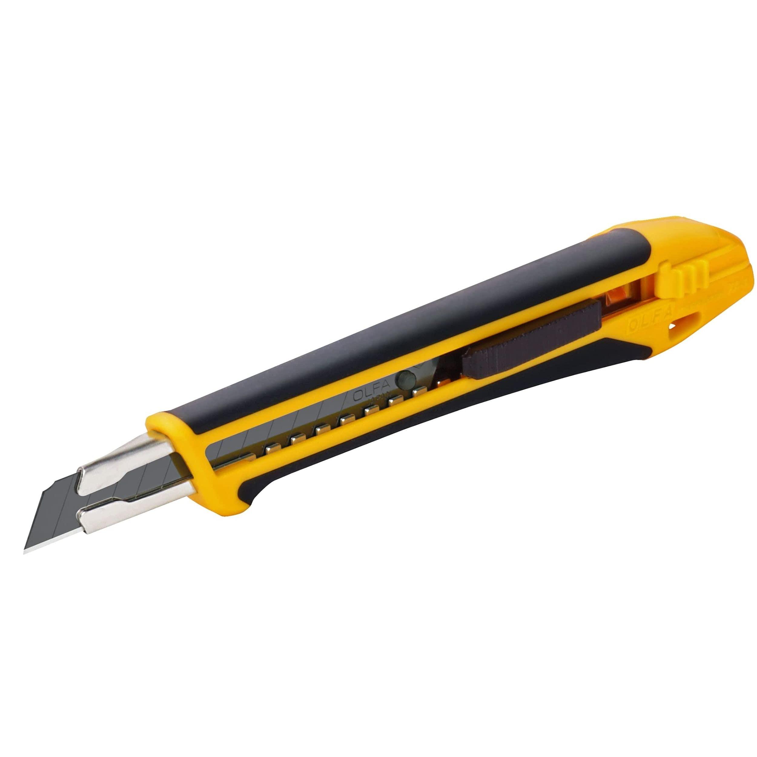 OLFA 9mm Precision Utility Knife (XA-1) - Multi-Purpose Retractable Precision Knife w/Fiberglass Reinforced Handle & Snap-Off Blade - Image 4