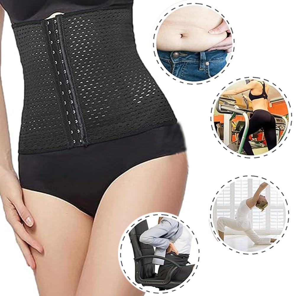 Youloveit Women's Waist Trainer Corset for Everyday Wear Steel Boned Tummy Control Body Shaper with Adjustable Hooks - Image 5