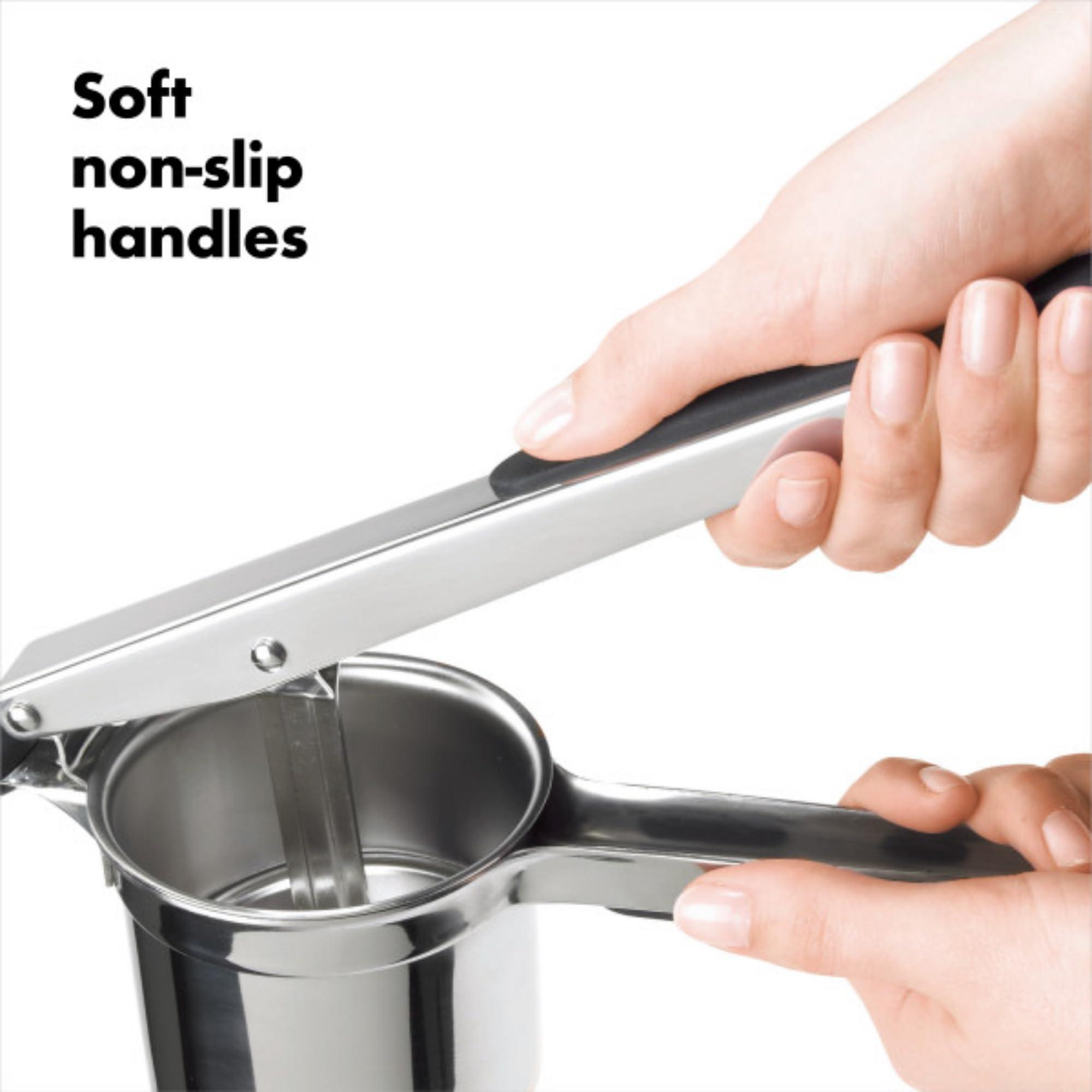 OXO Good Grips Stainless Steel Potato Ricer - Image 4