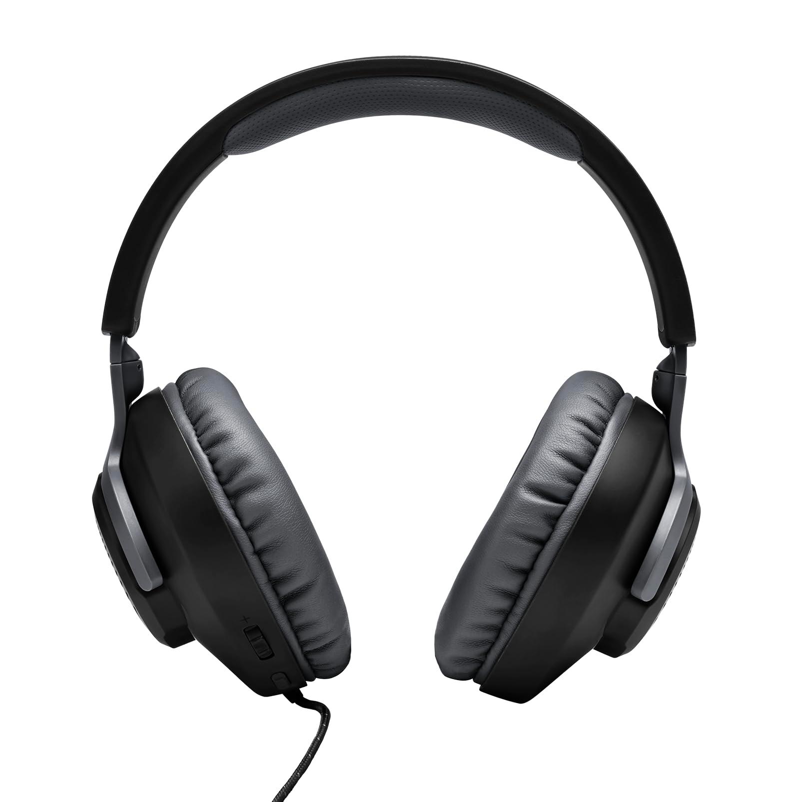 JBL Quantum 100 - Wired Over-Ear Gaming Headphones - Black, Large - Image 6