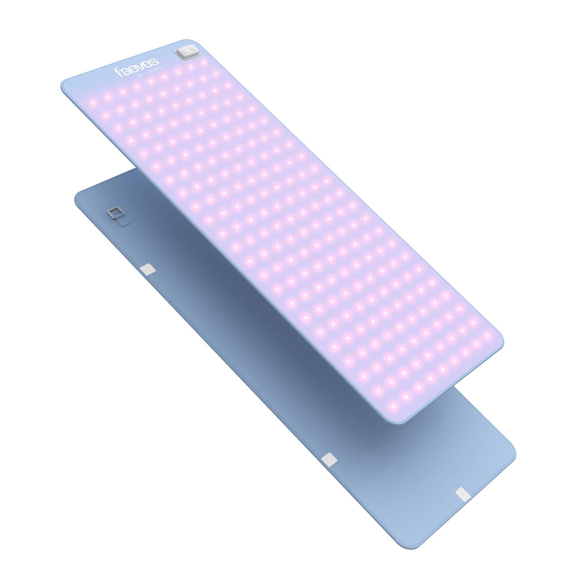 Faeves By Céleste Revitalizing LED Yoga Mat, Built-In LED Lights, Support Muscle Recovery, Improves Skin Texture and Circulation, Red & Blue Light Pad - Image 1