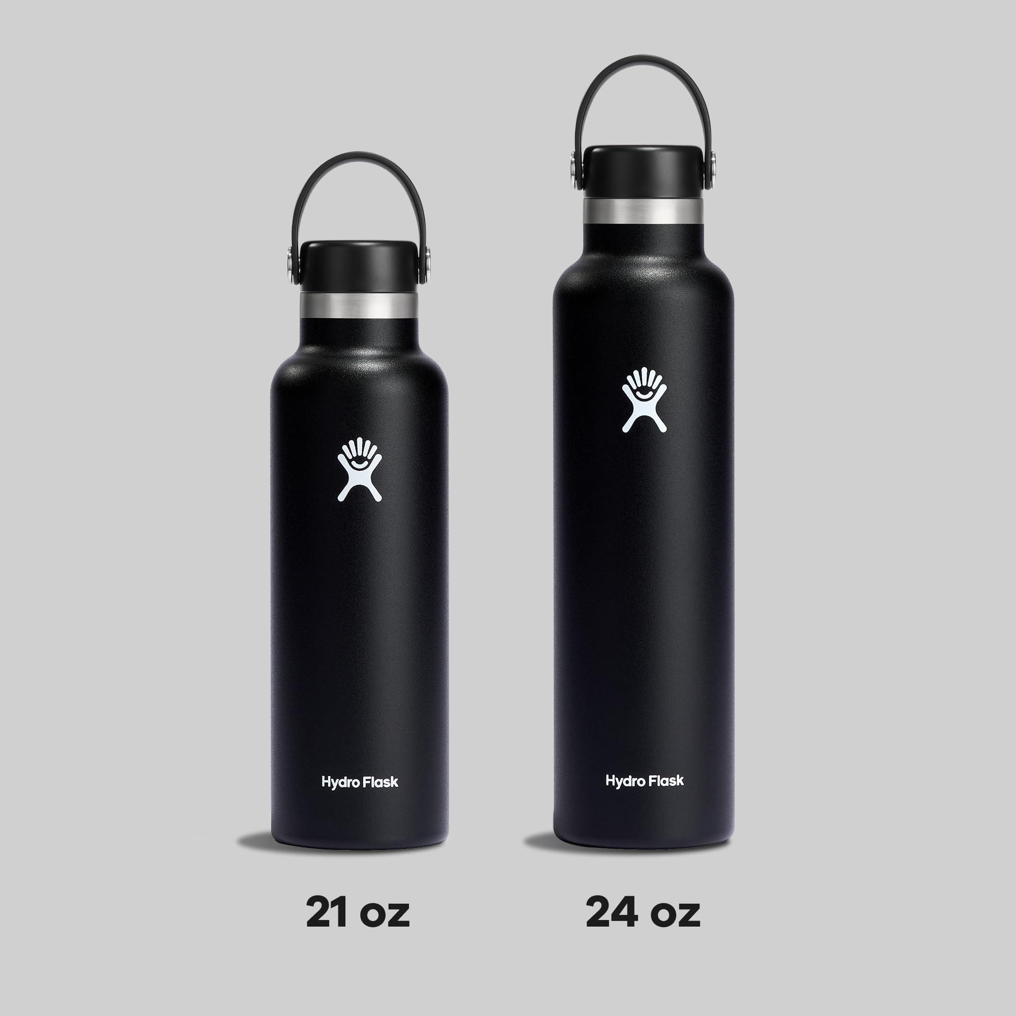 Hydro Flask Stainless Steel Standard Mouth Water Bottle with Flex Cap and Double-Wall Vacuum Insulation - Image 7