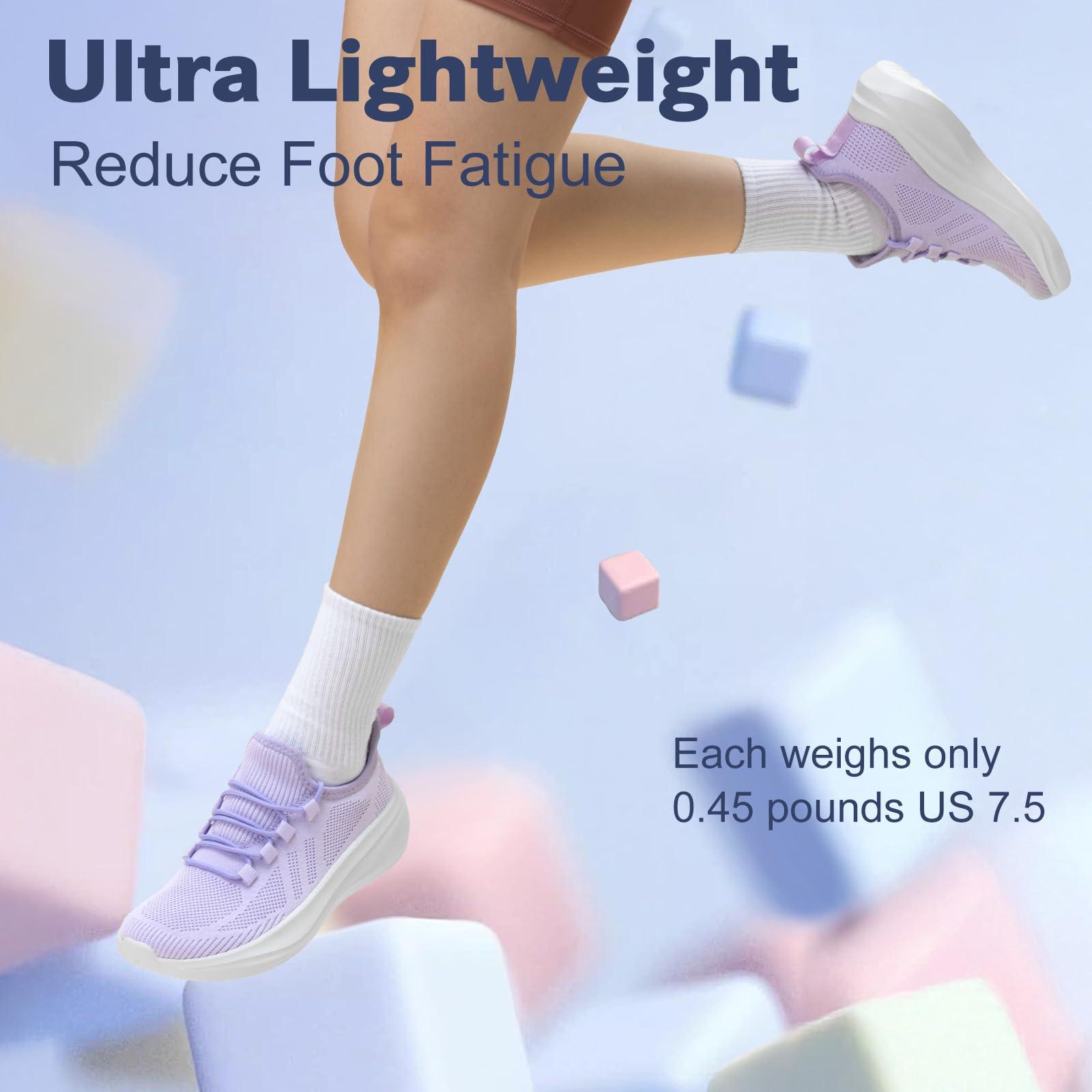 ZOVE Wide Toe Box Shoes Women Extra Wide Width Tennis Sneakers Ultra Light Running Shoes for Women Non-Slip Diabetic Walking Gym Workout Trainer - Image 5