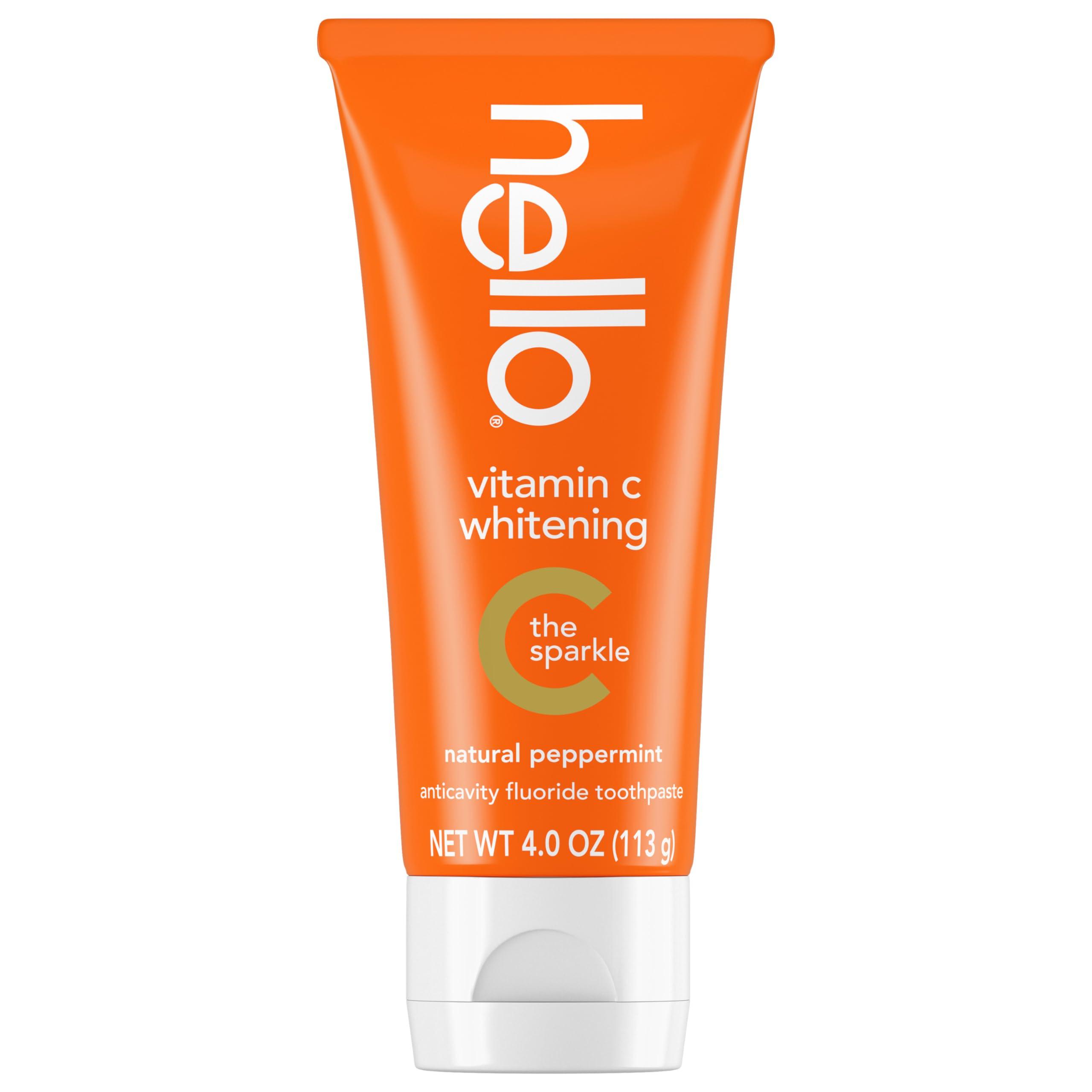 hello Vitamin C Whitening Toothpaste with Fluoride, Whitening SLS Free Toothpaste, Up to 2 Shades Whiter Teeth, No Peroxide, Safe for Everyday Use, Natural Peppermint, 4.0 Oz - Image 5