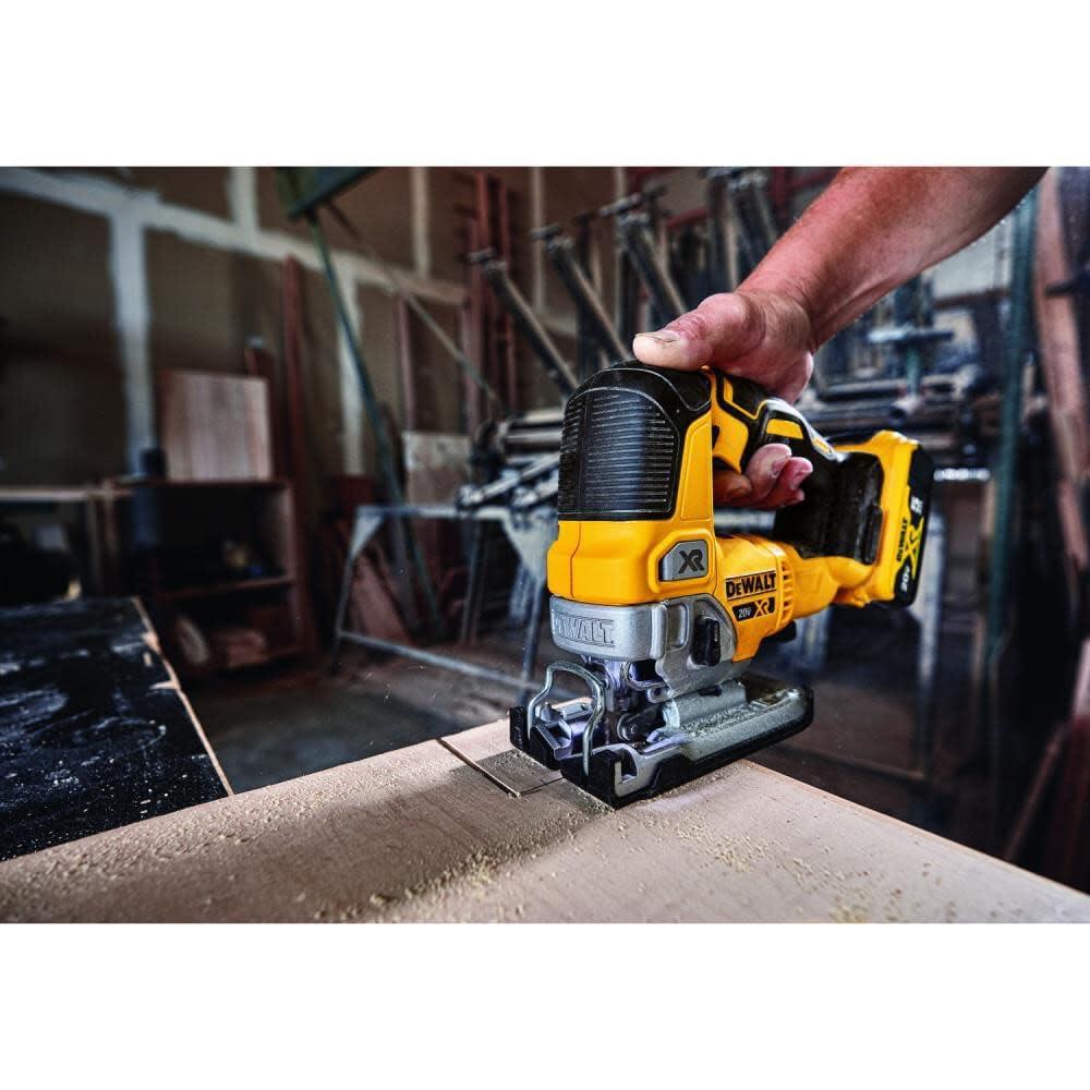 DEWALT 20V MAX XR Jig Saw, 3,200 Blade Speed, Cordless, Brushless Motor, LED Light, Bare Tool Only (DCS334B) - Image 2
