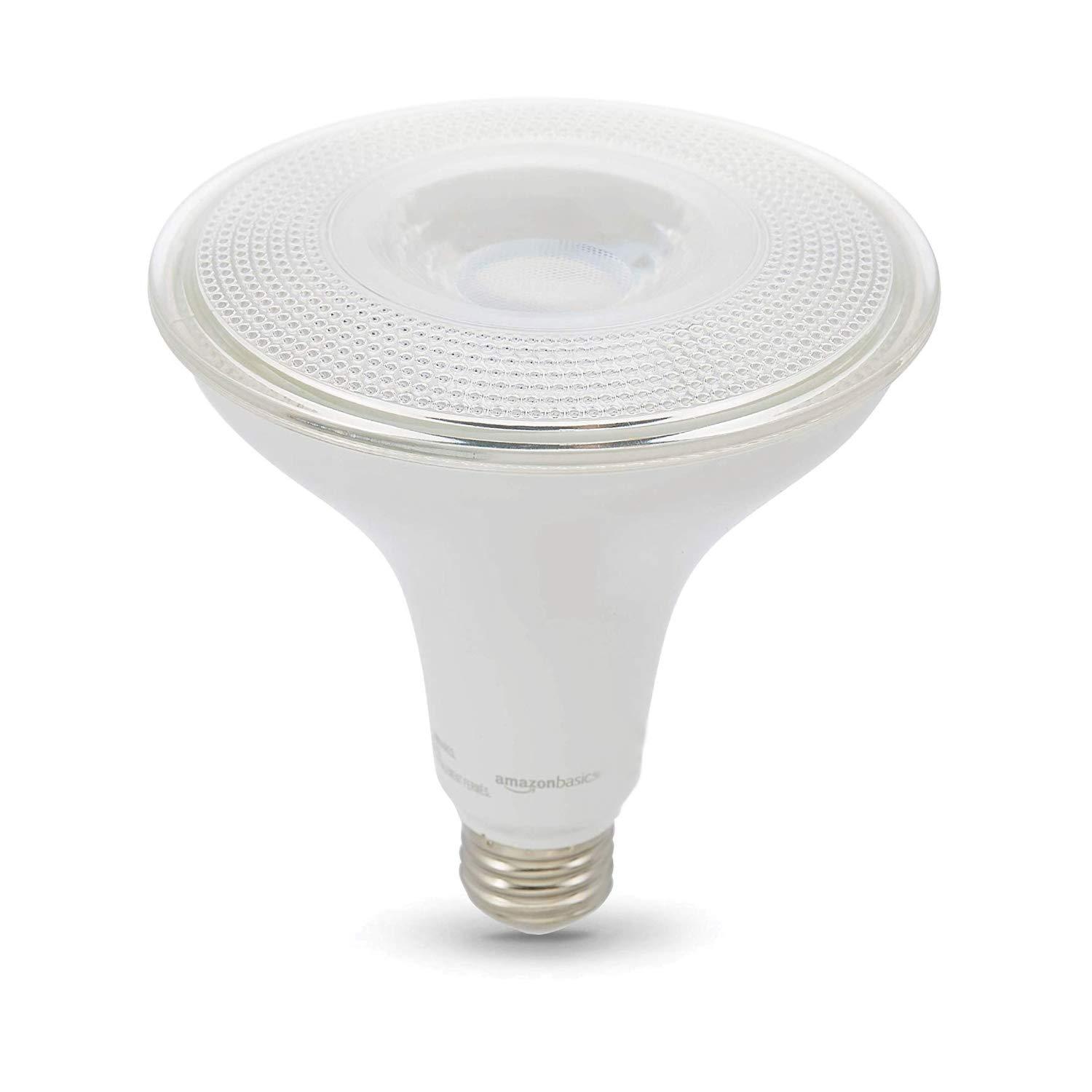 Amazon Basics PAR38 Dusk to Dawn Sensor LED Light Bulb, 120 Watt Equivalent, Energy Efficient 14W, E26 Standard Base, Daylight White 5000K, Non-Dimmable, 10,000 Hour Lifetime , 2-Pack - Image 4